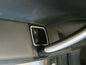 2 decorative frames make the window regulators look more interesting.