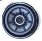 Brushed silver decal set for air vents in RS LOOK