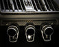 1 decorative trim piece for climate control, real carbon fiber