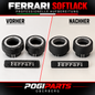 Softlack Restauration Radioknöpfe und Logoemblem