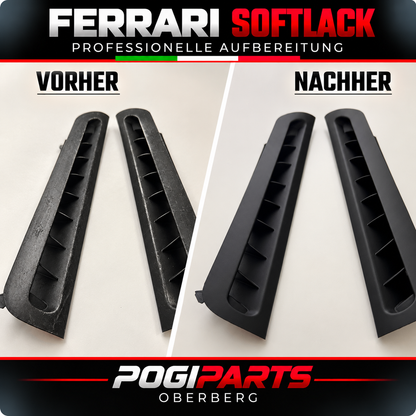 Softlack Restauration Defroster in den Türen