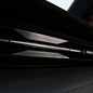 A3-8Y-19015 :: 2 Aluminum trim panels for ventilation above glove compartment