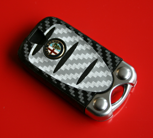 003 Cabonoptik Alfa Romeo Silber-schwarz