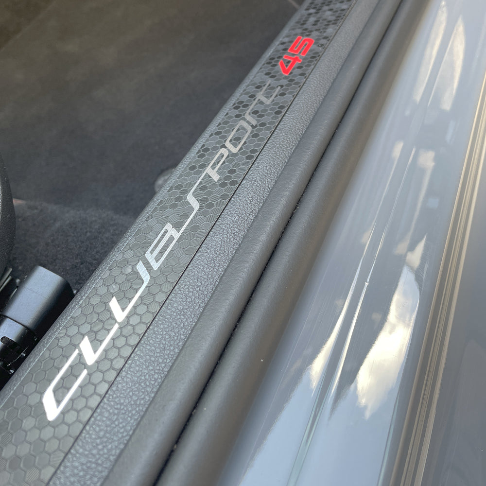 09c. Clubsport door sills front + rear 4 pcs.