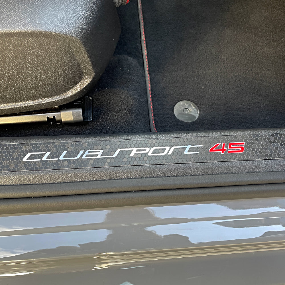 09c. Clubsport door sills front + rear 4 pcs.