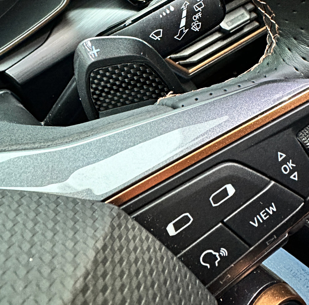 06b. Carbon shift paddle inserts, 2 pcs.