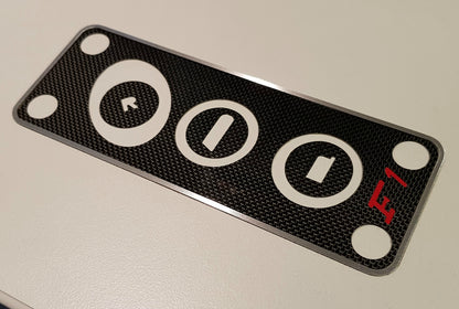 Set  Real Carbon F1 Logo Switch Unit F-430